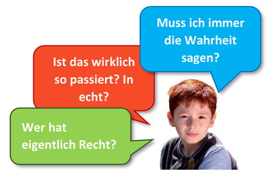 Wenn Kinder nach der Wahrheit fragen